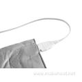 UL Approved Moist Regular Size Heating Pad Light Grey 12"X15" For Cramps